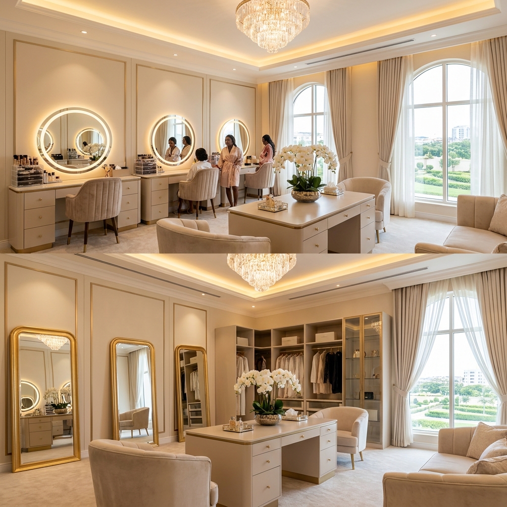 Bridal preparation suite