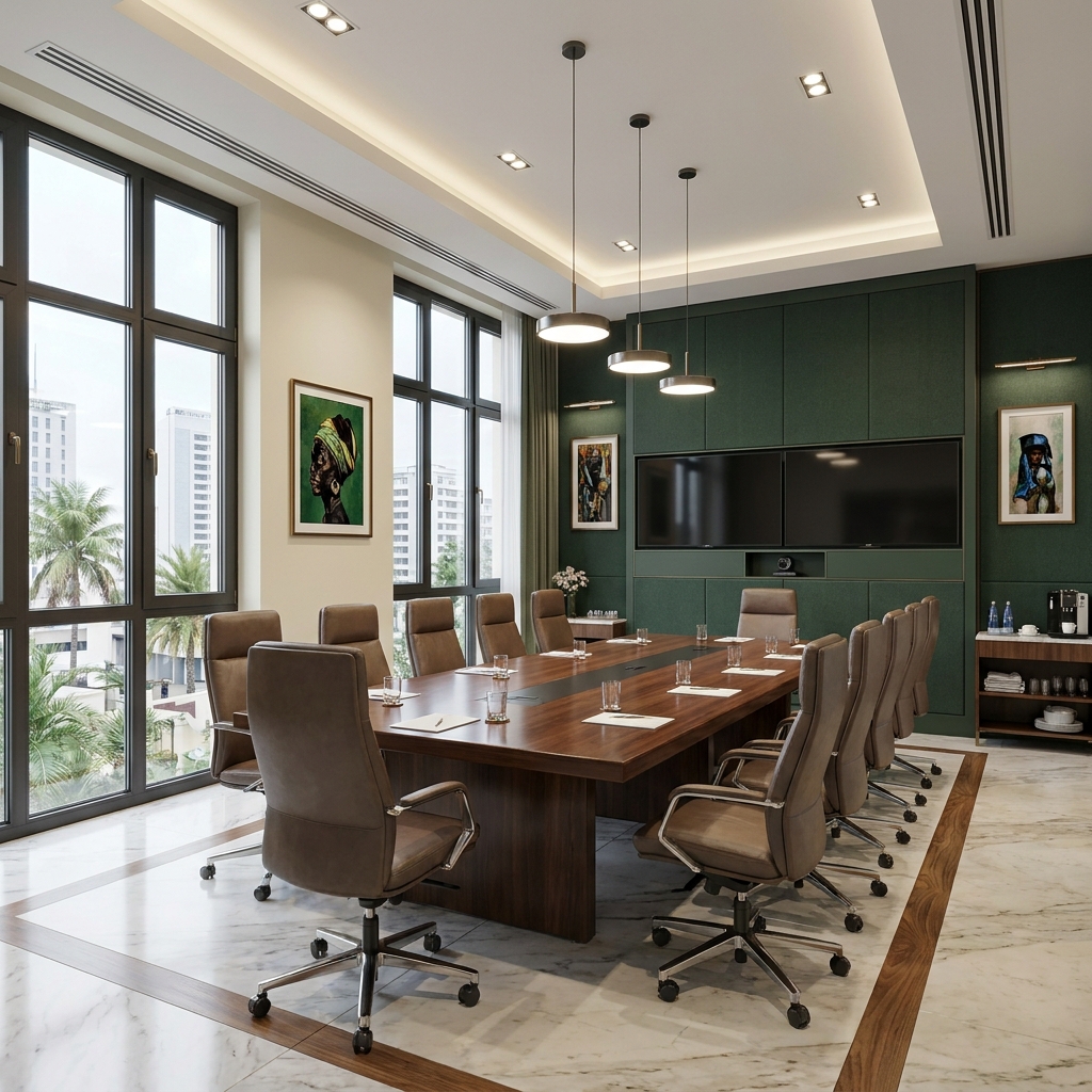 Corporate conference room